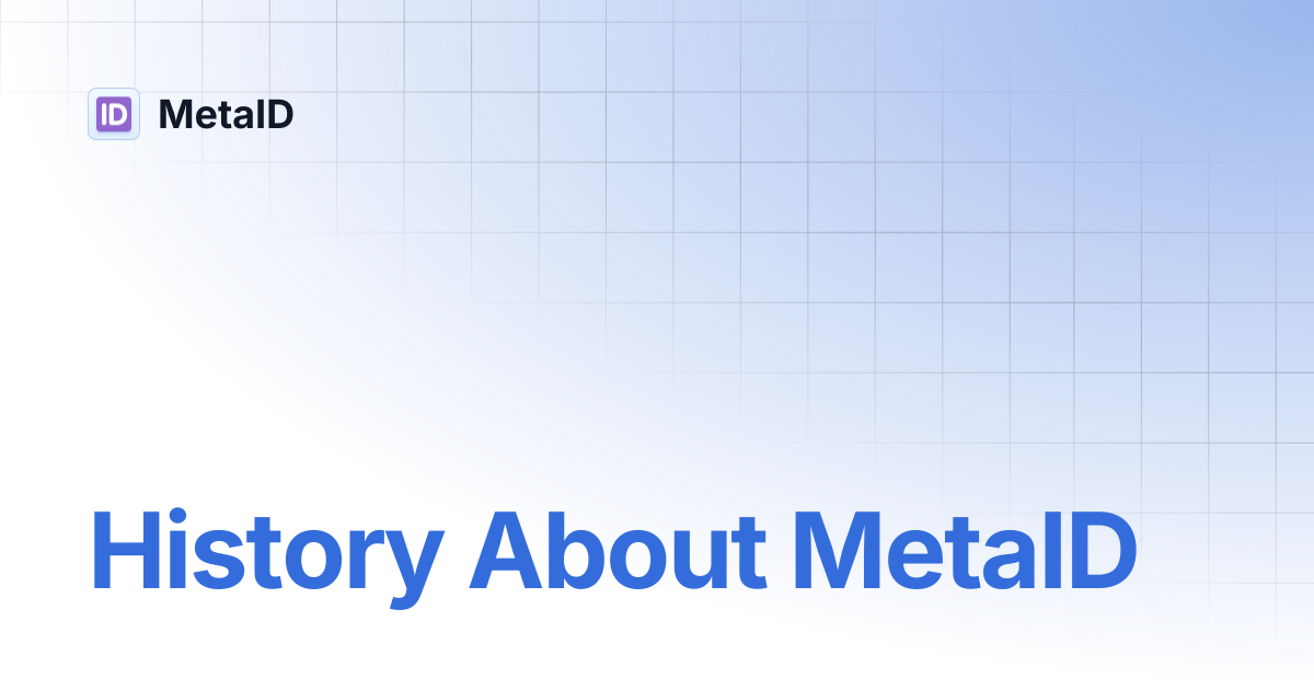 History About MetaID | MetaID
